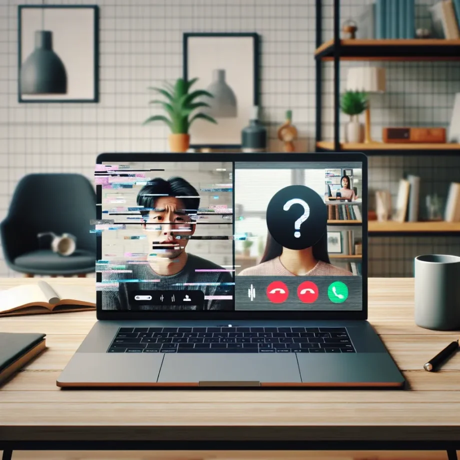 What should I do if my webcam keeps disconnecting during a call?