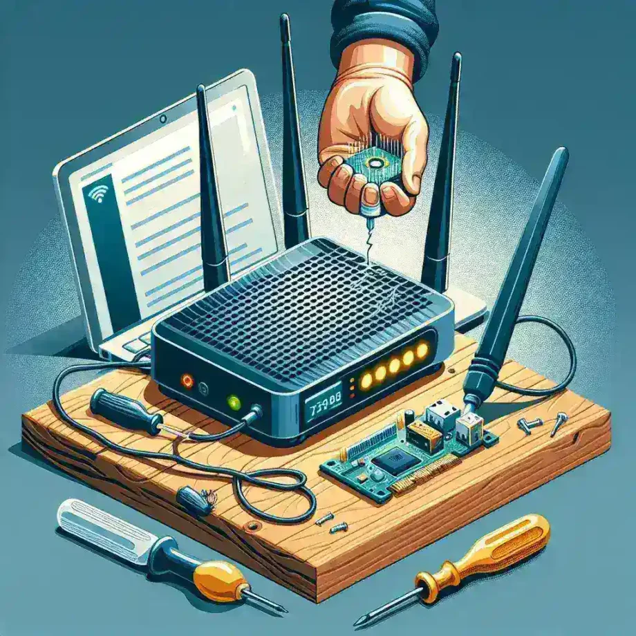 How do I fix a router that keeps rebooting?